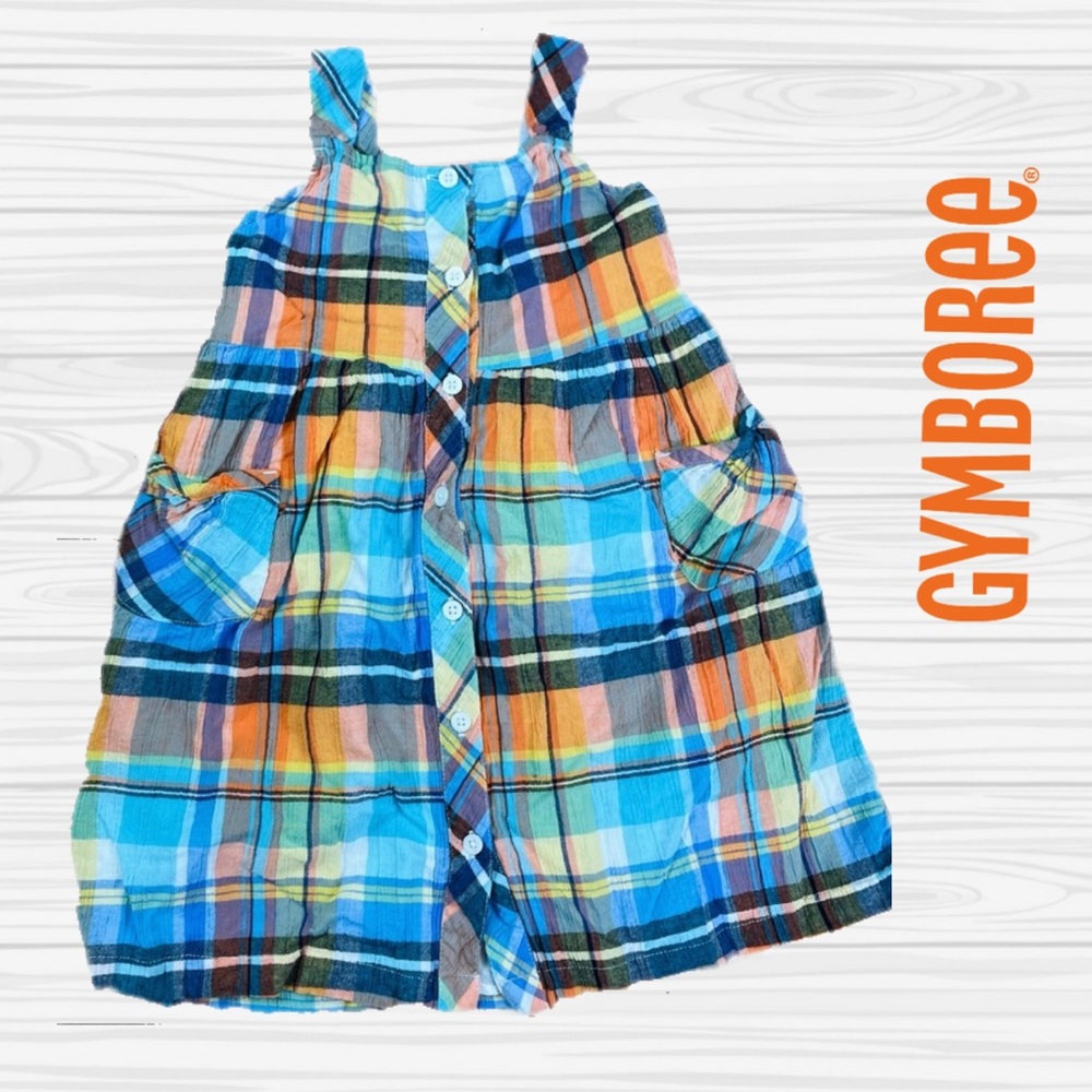 Gymboree Plaid Dress size 5